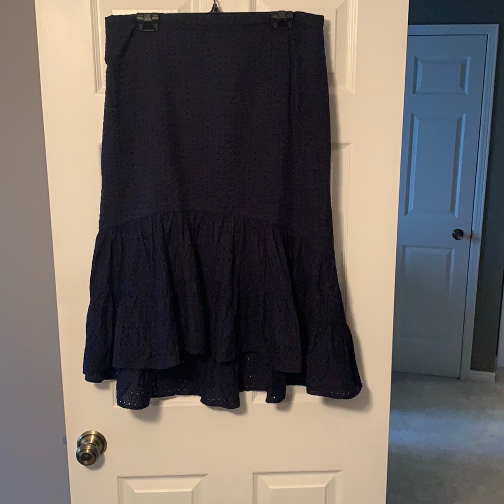 Banana republic skirt hi-low size 14 Naxy